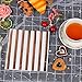 goargin Gold Everyday Paper Napkins 6.5'' 50 Counts 2-Ply Rose Gold Foil Napkins