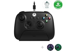 8BitDo Ultimate 3-mode Hall Effect Joysticks/Hall Trigger Controller with Charging Dock, Wired for Xbox Series X|S, Xbox One,