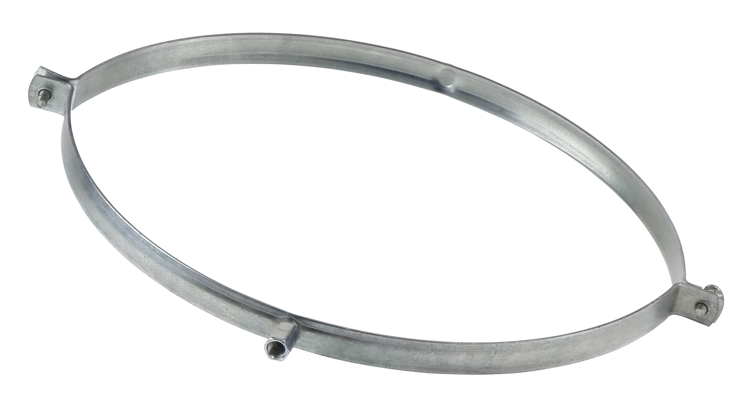 Steinberg14 Metal 315mm / 12'' Spiral Duct Clamp - Galvanized Steel Pipe Clamp - Ventilation Ducting Clamp