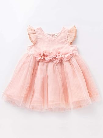 Amazon Kid S Zoo キッズズー ふんわり ベビー ドレス 赤ちゃん