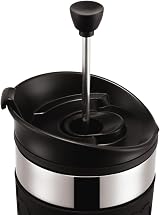 Bodum Travel Press Set Small Stainless Steel Coffee Maker 350 ml Black view 3