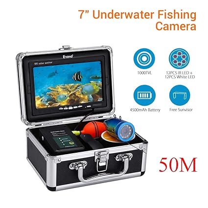 Amazon.com: Z-DYQ Portable Fishing Detector 50M Fishing Camera ...