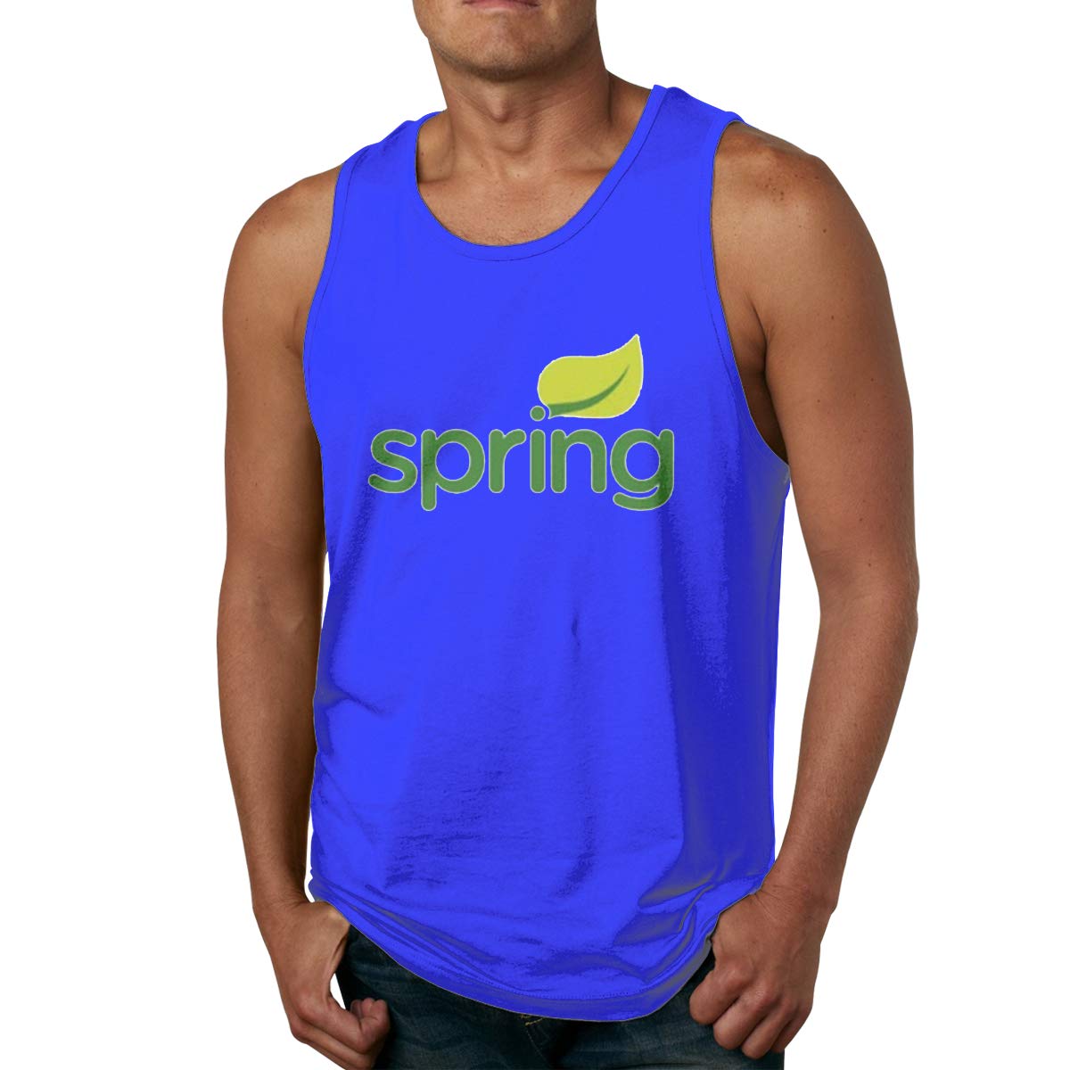 Monicame Leisure S Tank Top Shirt Printed With Spring