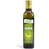 USDA Organic Extra Virgin Olive Oil – 500ml Glass Jar – Cold Pressed, Kosher Certified, First Cold Press, Premium Quality