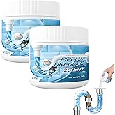 Sink Drain Hair Clog Remover Cleaner,Powerful Unclogging,Toilet Unclogger Heavy Duty,Bathroom Shower Pipeline Dredg (2)