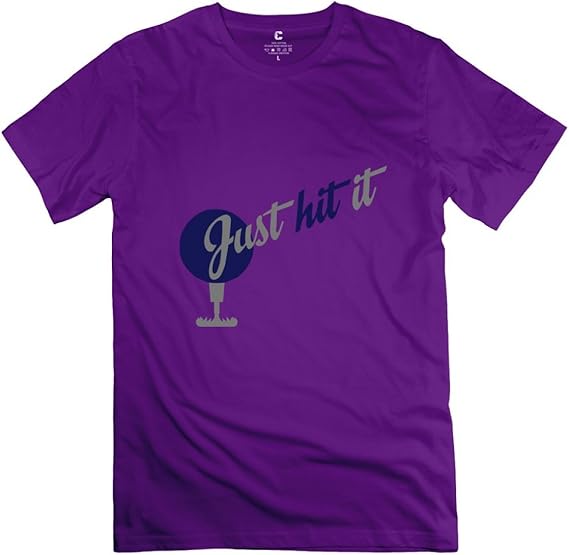 purple golf t shirt