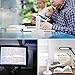 Full-page Magnifier, KKmoon Handsfree 3X Reading Full-page Magnifier 2Led Magnifying Wallfire Loupe Glasses Desk Table Desktop Lamp Light