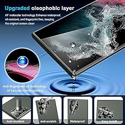 Arshek [2+2 Pack] Galaxy S22 Ultra Privacy Screen