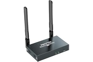 Wireless HDMI Receiver 1640FT/500M,1080P Wireless HDMI Extender, Support 1TX to 8RX for Streaming Video/Audio from Laptop,PC,