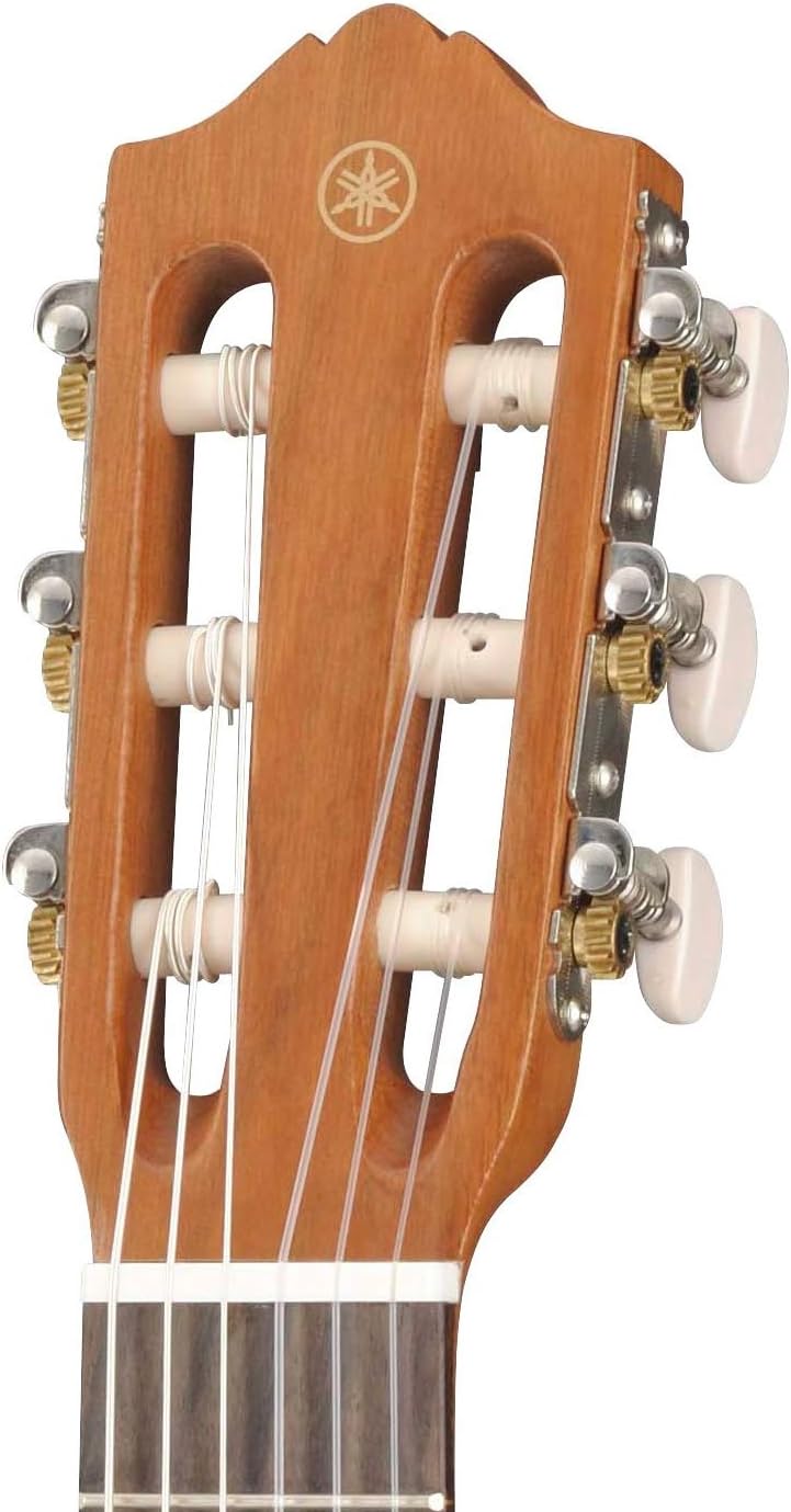 Yamaha Acoustic Guitalele, GL1 - A hybrid between guitar and ukulele (70 cm) with 6 Nylon Strings and Fitted Yamaha Gigbag - Tobacco Brown Sunburst - Image 4
