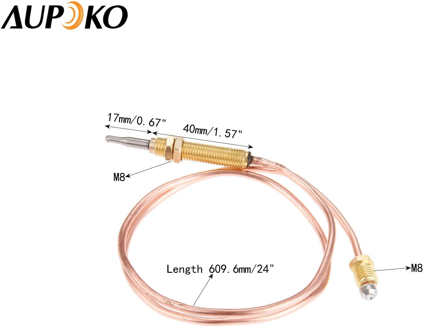 Aupoko 24" Gas Thermocouple Kit - Image 4