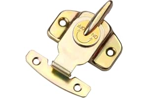 ASELECTED 6 Pieces Metal Table Locks Dining Training Table Buckles Connectors, Color Zinc-Plated Table Leaf Latch Hardware Accessories