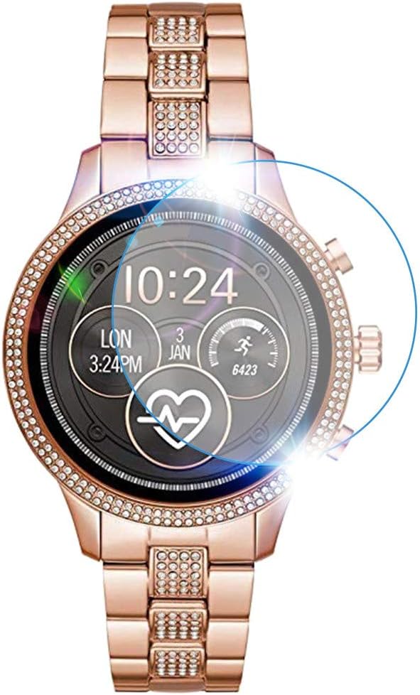 TwoCC  Smartwatch Accessories, 1Pcs Transparent Screen Protector for Michael Kors Mkt5068