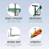 StoreYourBoard Adjustable Ceiling Rack Garage Storage Mount Ladder Hanger view 5