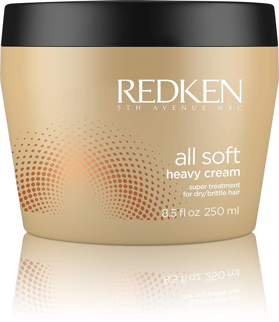 REDKEN | All Soft, Heavy Cream, Super Treatment, For Dry/Brittle Hair, Moisturizes & Softens, 250ml