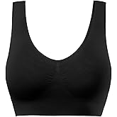 BESTENA Sports Bras for Women, Seamless Comfortable Yoga Bra with Removable Pads