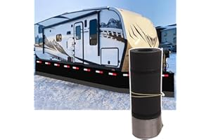 Easy Installation Rv Skirting for Winter Camper Skirting Wind and Snow Proof Insulated for Travel Trailer Convenient Storage 