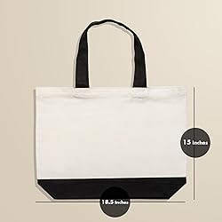 Carrywell |Not Made in China| 3 Pack Canvas Tote