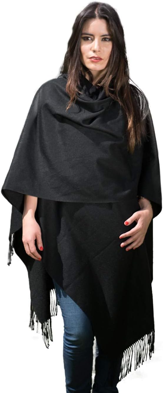 Gamboa Alpaca Shawl Ruana for Women Stylish Shawl Sleek Design