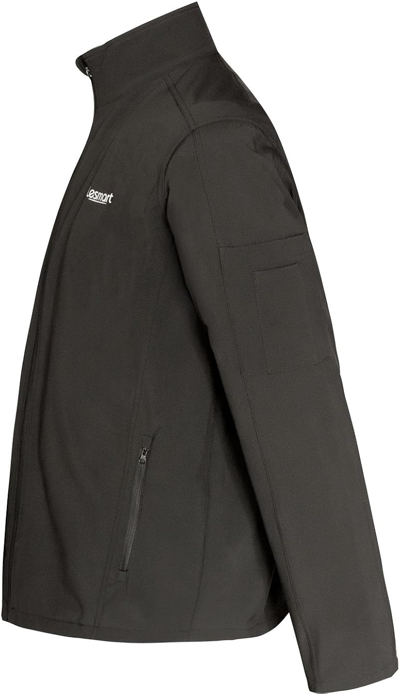 Lesmart Men's Softshell Jacket Outdoors Tactical Combat Outwear Warm Fleece Lining Coat Waterproof Windproof at  Men’s Clothing store