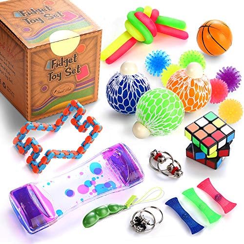 Sensory Fidget Toys Set, 25 Pcs 