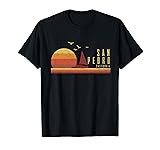 San Pedro California Retro Gift T-Shirt