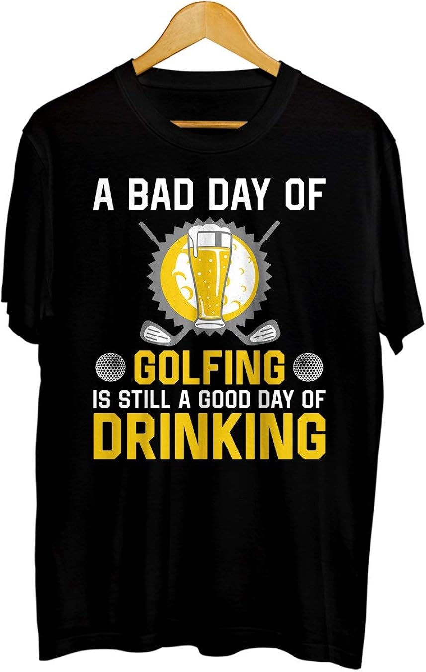beer drinking golf shirt