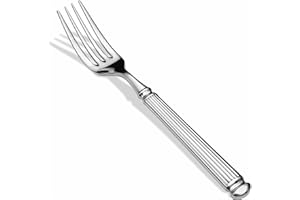Dinner Forks,Set of 4,Manual Forged 18/10 Stainless Steel Silverware Forks,Heavy Weight Flatware Forks,Dishwasher Safe