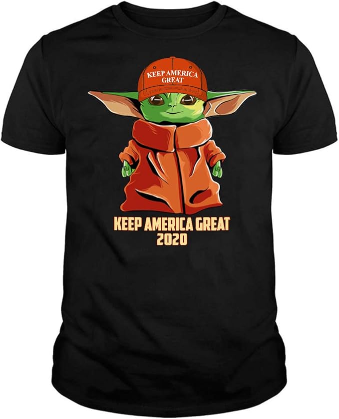 Amazon.com: Donald Trump Baby-yoda 4th of July Keep America Great 2020