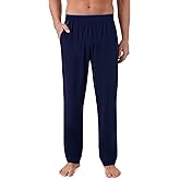 Tommy Bahama - Men's Essential Sleep Pant, Long Straight Leg Cotton Blend Pajama Pants for Sleep or Lounge