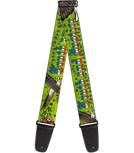 Buckle-Down Gitarrengurt 'Ghost Boo' – 5,1 Cm Breit, Verstellbar 73-137 Cm, In USA Handgefertigt