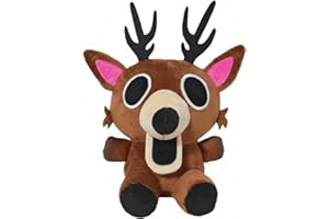 SUPERBE 99 Nights in The Forest Plush Toys, 9 Inch 99 Night in The Forest The Deer Monster Stuffed Animals Plushies, Collectible Stuffed Toy for Fans and Kids Christmas Birthday Gifts (Cute Deer)