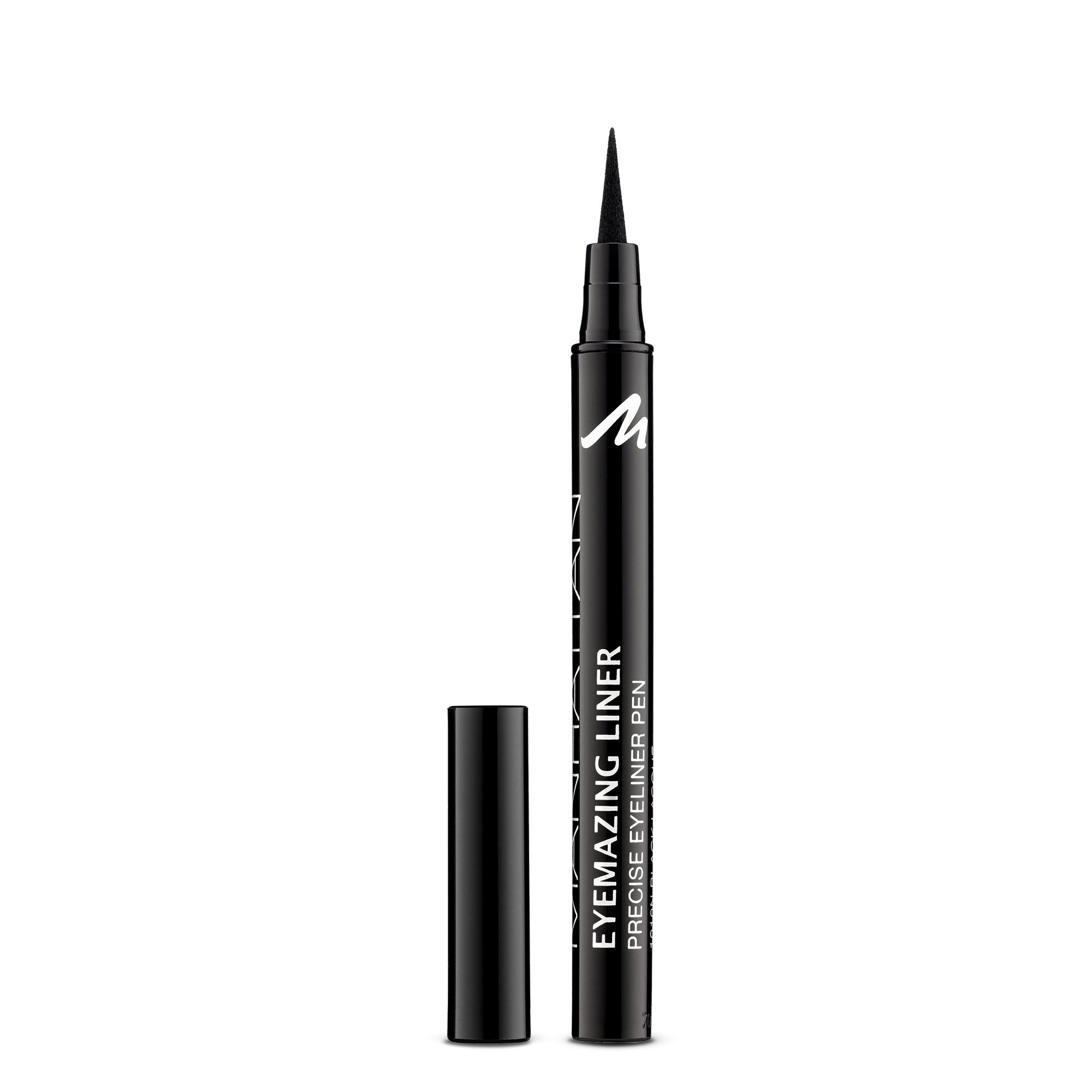 Manhattan Eyemazing Liner - Black Felt Eyeliner Colouring Pencil for Perfect Application - Black Lacque 1010N - 1 x 1.2ml