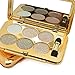 Ucanbe Super Flash Glitter Eyeshadow Palette 6 Colors Eye Shadow Makeup Kit Shine Bright Like a Diamond