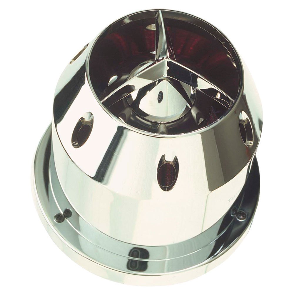 AutoStyle Universal Air filter 'Tornado' Chrome - 76mm connection