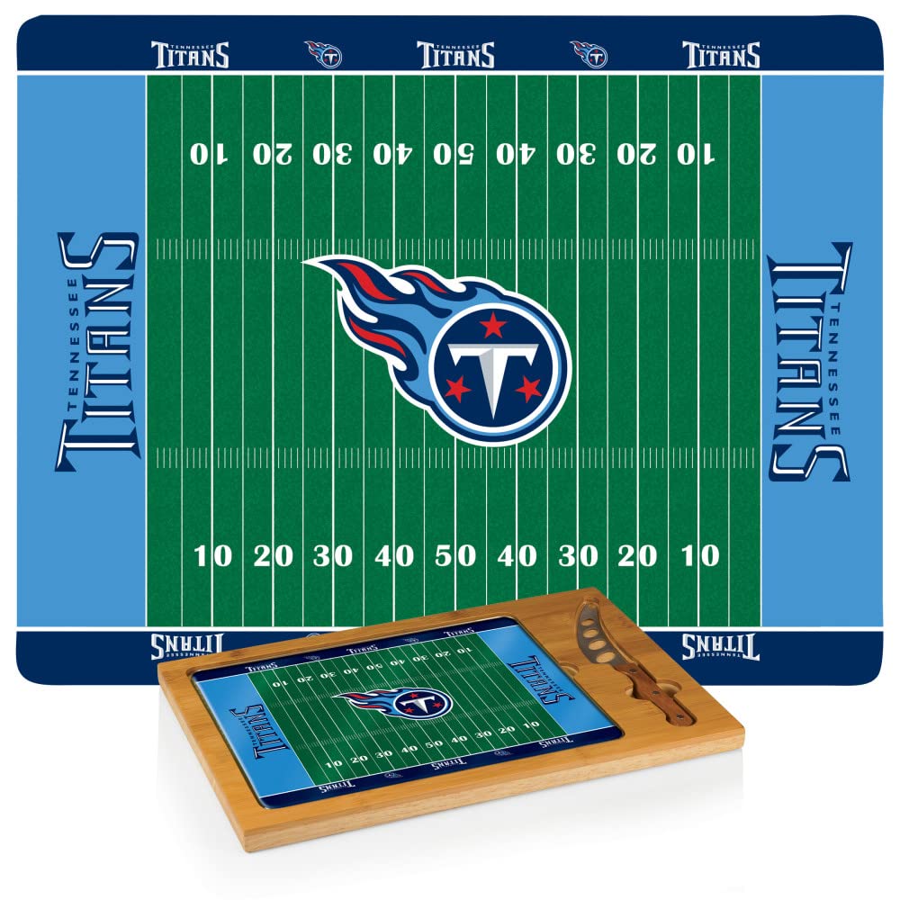 NFL Tennessee Titans Icon Digital Print Lawn Product, One Size, Natural Wood