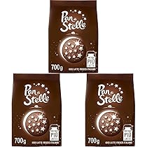 Pan di Stelle Biscotti Frollini con Cacao, Cioccolato e Latte Fresco Italiano, Colazione Ricca di Gusto, 700 g (Confezione da 3)