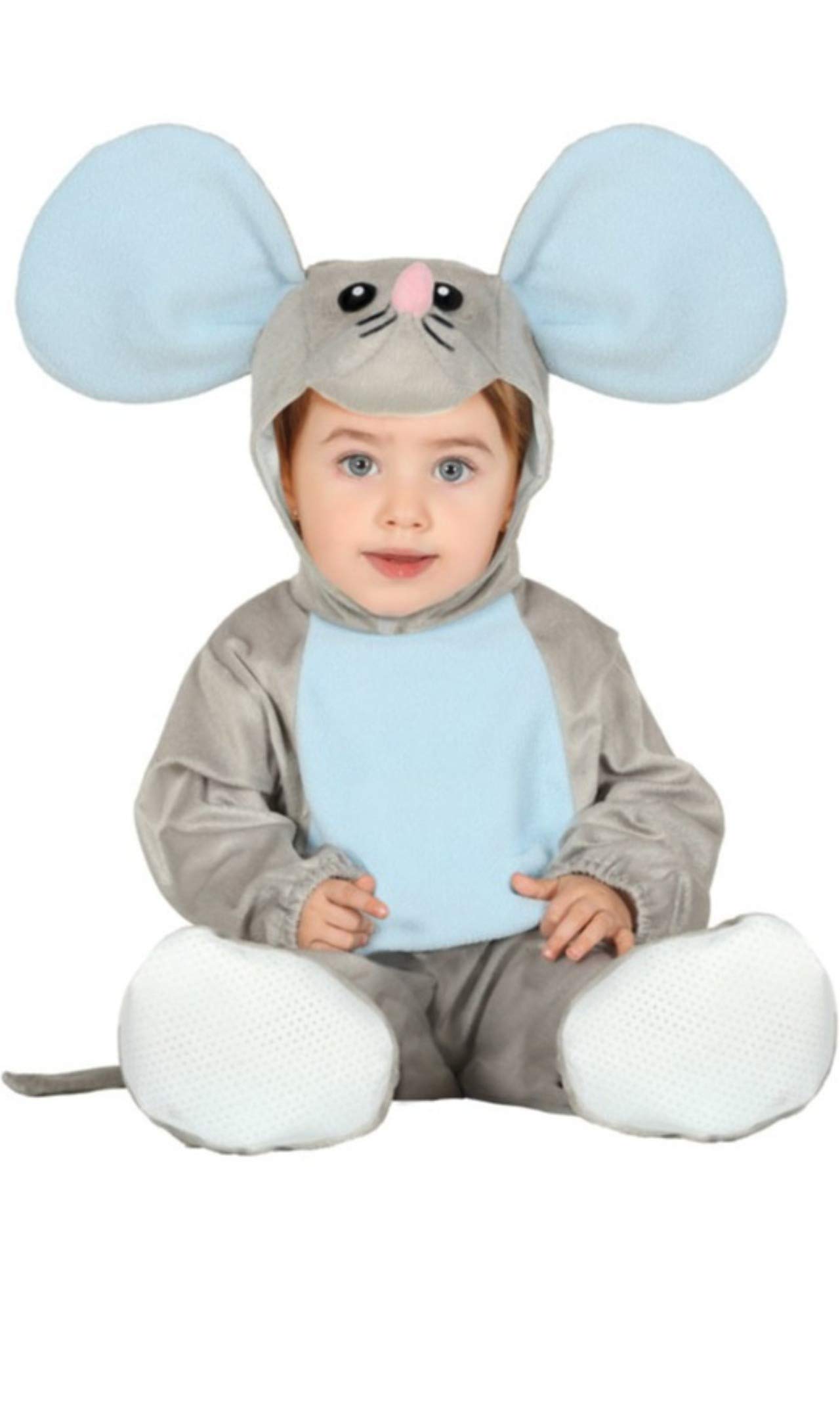 FIESTAS GUIRCA Baby's Gray Mouse Costume