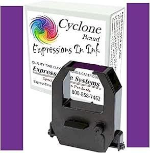 Amazon.com : CYCLONE Ink Ribbon Cartridge, Amano PIX-75, PIX-95, TCX-85