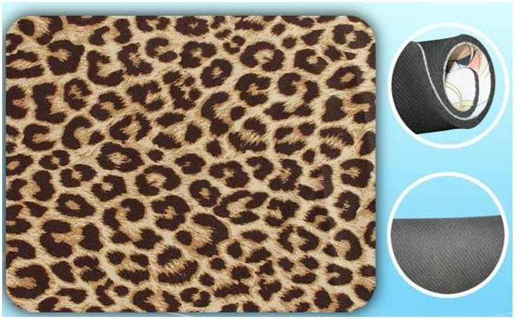 Cheetah Print Brown Soft Padded Mouse Pad