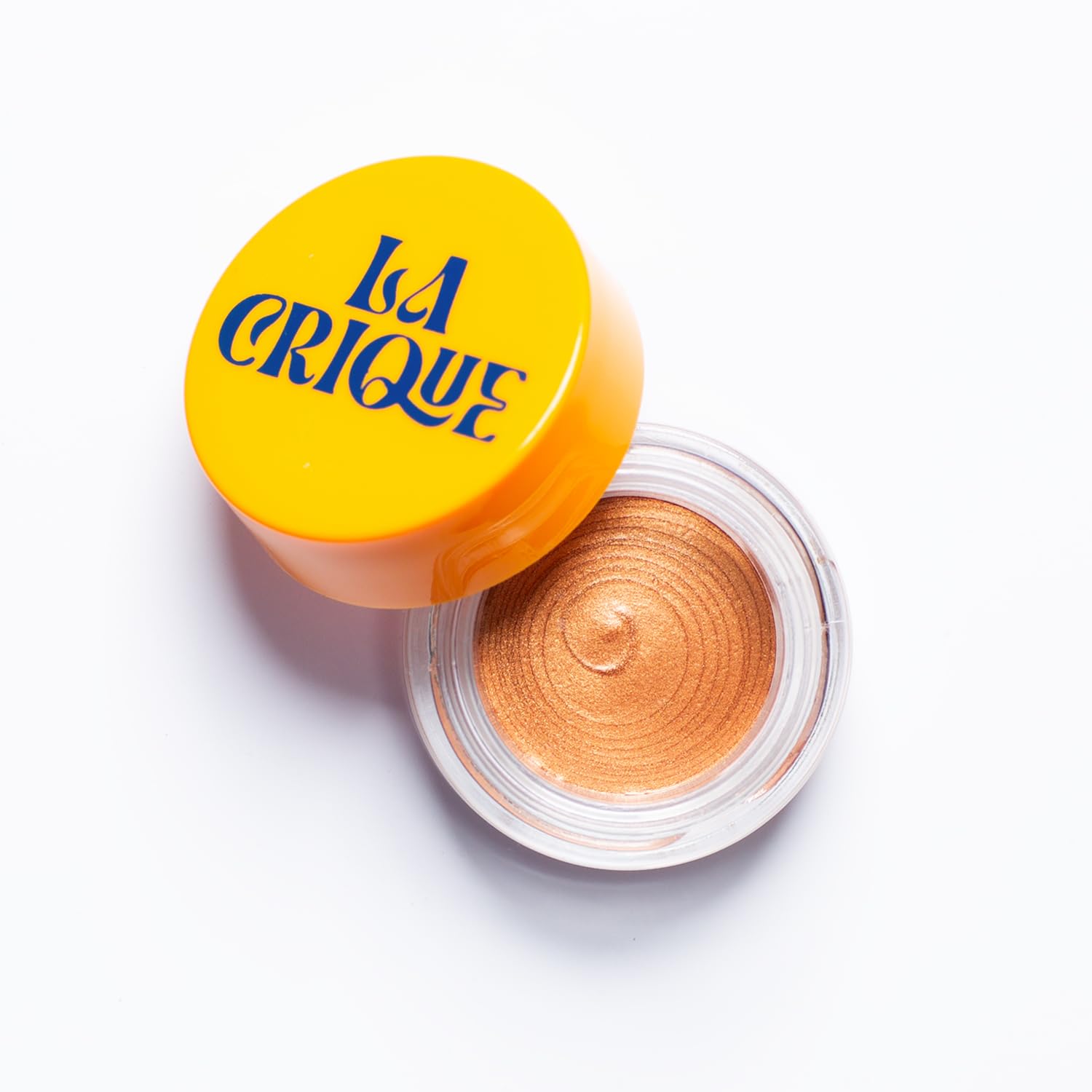 La Crique - Cream Eyeshadow & Highlighter - Infused with Hyaluronic Acid + Calendula Flower - LightWeight Cream Makeup and Skincare - 99% Natural Ingredients - Vegan Make Up - 03 Bronze