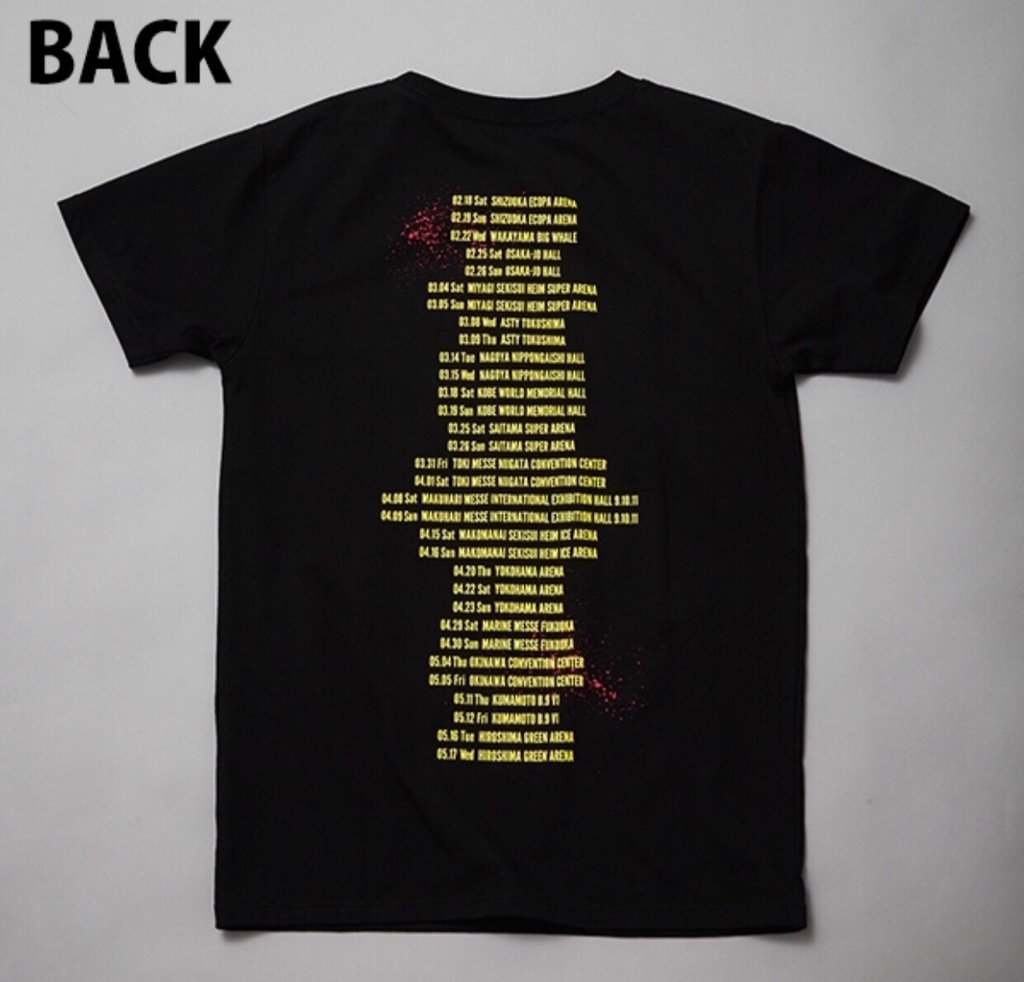 Ambitions 17 Rock Ok One B06wlpw78z Mサイズ ｔシャツ B Square 公式グッズ Tour Japan アイドル芸能人グッズ 憧れ Anoual Ma