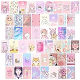 50Pcs Kawai Anime Aesthetic Picture Wall Collage