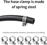 Sgehai 10mm Fuel Hose Set 1m with 6 Stainless Clamps for Trucks Cars Tractors view 4