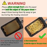 YQL 200Pcs Air Fryer Liners for Ninja Dual/Double Stack 9L & More view 6