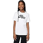 Nike Unisex Big Kids' Sportswear Club Just Do It T-Shirt - Boys and Girls