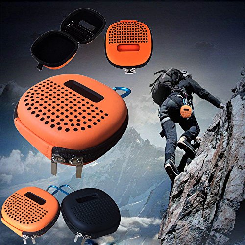 Huangou ❤ Bluetooth Speaker Case ❤ Shock Proof Carry EVA Storage Case Bag for Bose Soundlink Micro Bluetooth (Black, 11×10.5×4CM) - Thumbnail 5