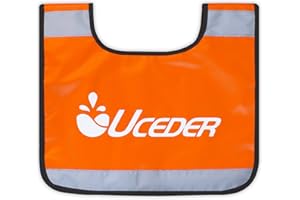 UCEDER Winch Damper,Heavy Duty Safety Recovery Cable Dampener with Reflective Strips Winch Rope Dampener Car Off-Road Line Dampener Blanket with Pocket(Orange,1)