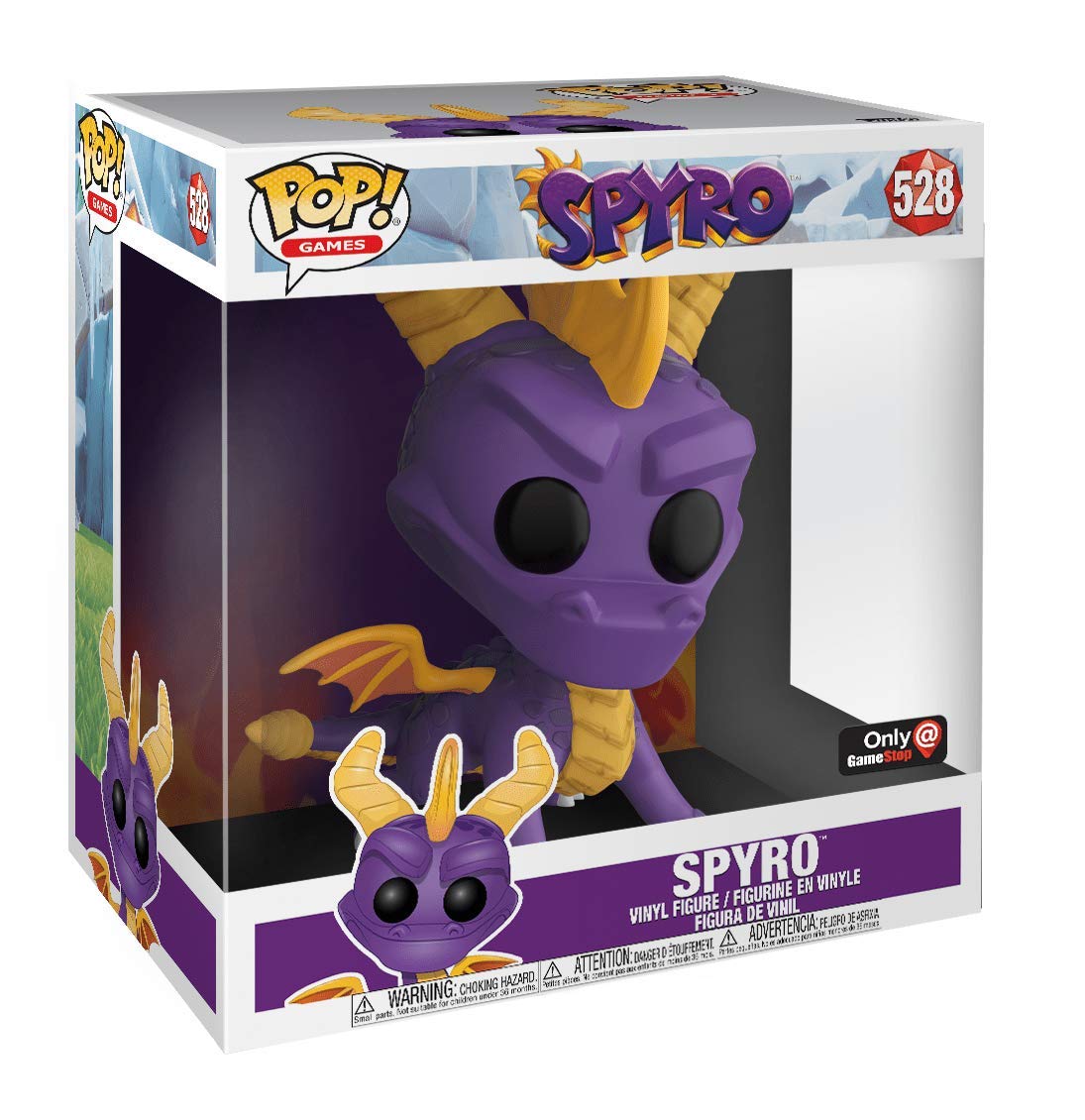Funko Spyro - The Dragon Spyro (Life Size) Vinyl Figure 528 Pop! Standard 188919
