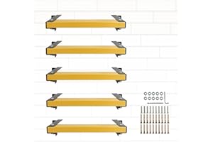 RDCMKL 5-Rung Heavy-Duty Fire Escape Ladder, Permanent Bolt, 600LB On Steel Emergency Ladder for Basement Windows & Egress Wells, 3-Layer Rustproof Coating (No Hooks, Direct Wall Mount) (5 Rung)